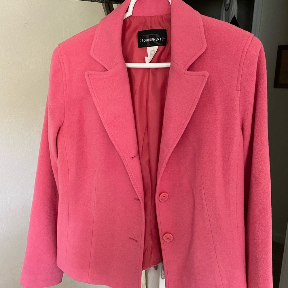 Requirements Pink Blazer Jacket - Picture 7 of 7